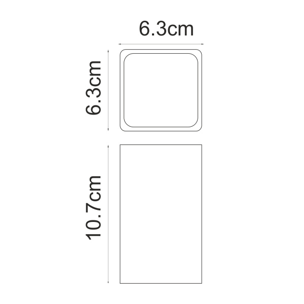 Стакан WasserKRAFT K-1628 белый