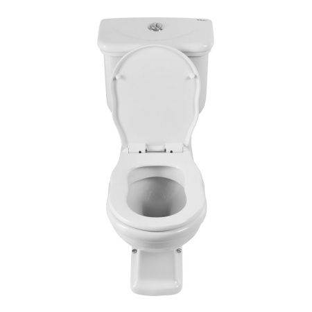 Унитаз-компакт безободковый BelBagno BOHEME BB115CPR с сиденьем BB115SC