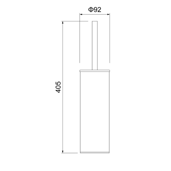 Ершик для унитаза Timo Saona 13161/03 напольная