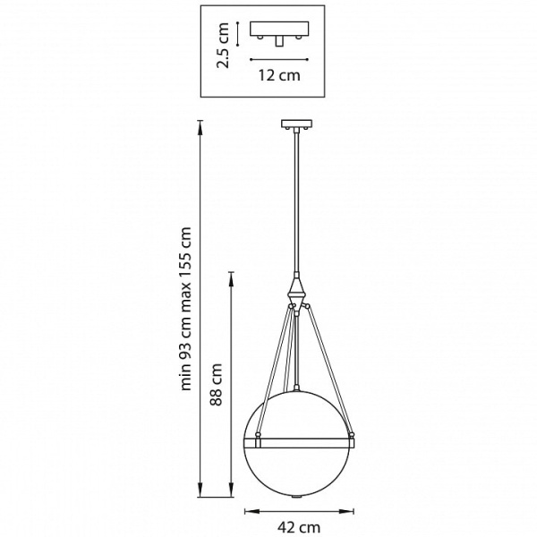 Светильник на штанге Lightstar Modena 816047