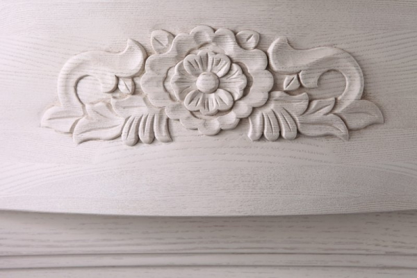 Зеркало Belbagno Un Classico BB45S/PBA Bianco Antico