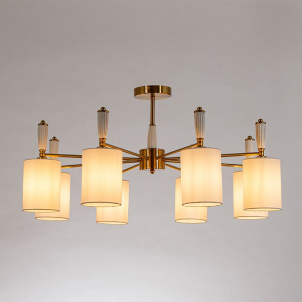 Люстра на штанге Arte Lamp WAVERLEY A4102PL-8PB