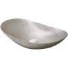 Раковина-чаша CeramaLux 7811АSS 61,5x36 см, накладная, серебряный