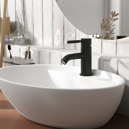 Смеситель для раковины WasserKRAFT Gollach 3305 черный