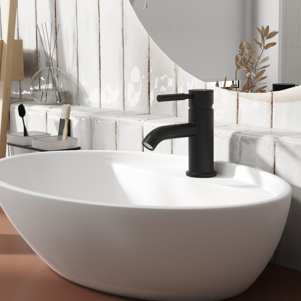 Смеситель для раковины WasserKRAFT Gollach 3305 черный