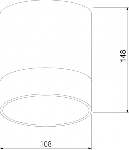 Накладной светильник Elektrostandard Light LED a057159