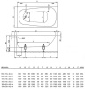 Стальная ванна Bette FORM 150x70 3500-000+AD