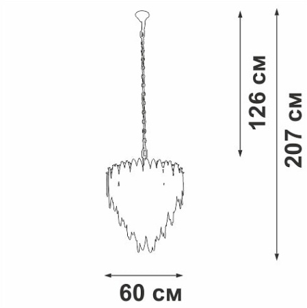Подвесная люстра Vitaluce V5811 V5811-8/10