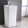 Раковина CeramaLux P7004L 40x40 см, напольная, белый