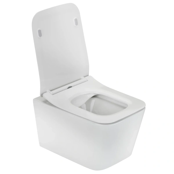 Унитаз подвесной Teka Formentera 11.732.00.00 безободковый, с сиденьем микролифт, белый