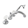 Смеситель для ванны Nicolazzi Cristallo Di Rocca 2104CR09C