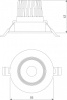 Встраиваемый светильник Elektrostandard Even a065458