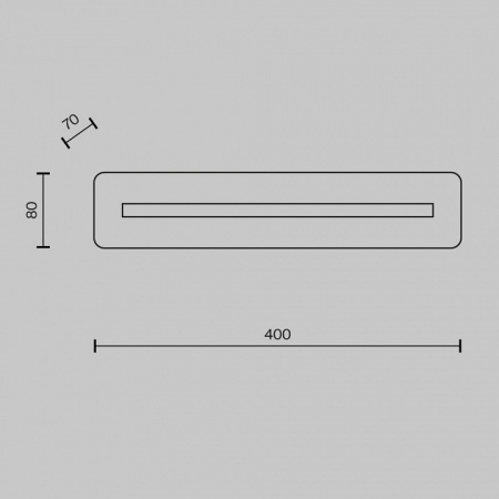 Накладной светильник Maytoni Albatre MOD366WL-L9BS3K