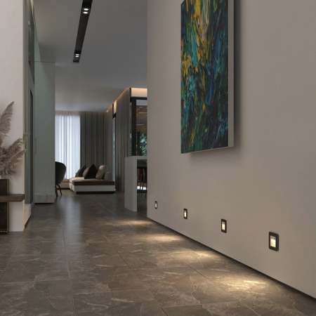 Заглушка для поста с подсветкой без рамки Werkel белый W1154601