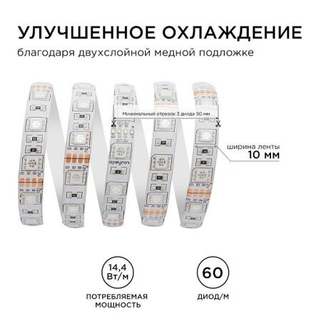 Лента светодиодная Apeyron Electrics  260BL