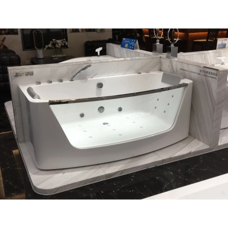 Акриловая гидромассажная ванна 175x85 см SSWW A4101CGSM