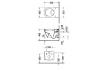 Подвесной унитаз Duravit Starck 2 25340900001-WG