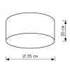 Накладной светильник Lighthall Camerona 35 LH022002