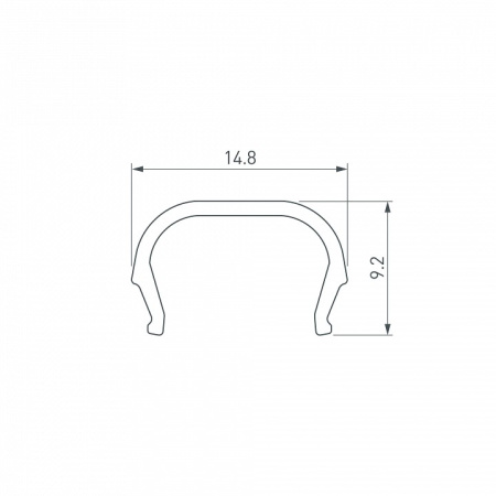 Рассеиватель Arlight LINE 061085