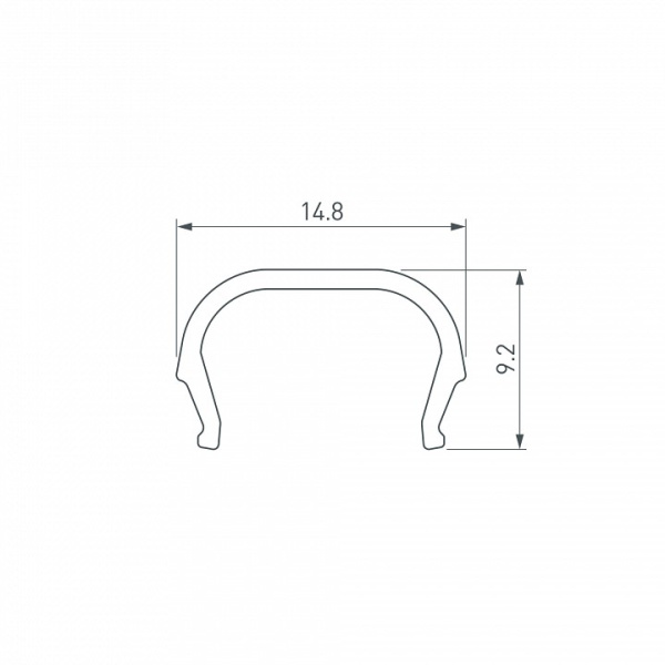 Рассеиватель Arlight LINE 061085