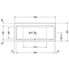 Акриловая ванна 180x80 см Duravit Vero 700135000000000
