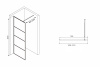 Душевая перегородка Abber Immer Offen AG65120B