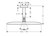 Верхний душ hansgrohe Raindance E Air 27381000