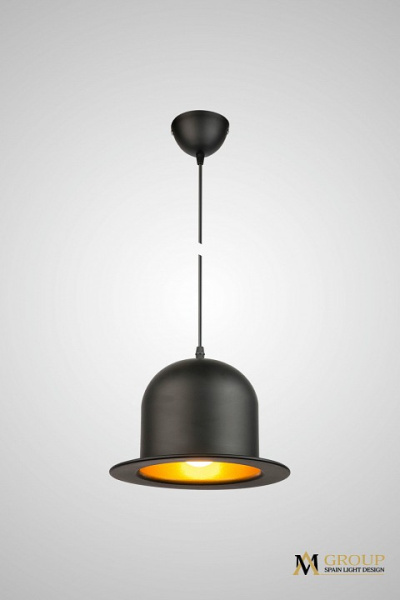 Подвесной светильник AM-Group AM200 AM200 BK+GL