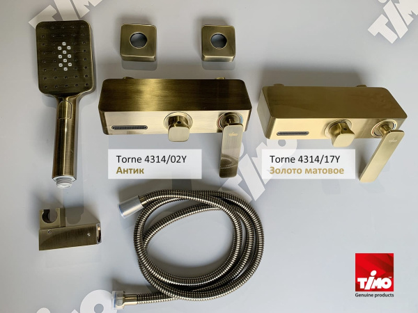 Смеситель для ванны Timo Torne 4314/02Y с душем