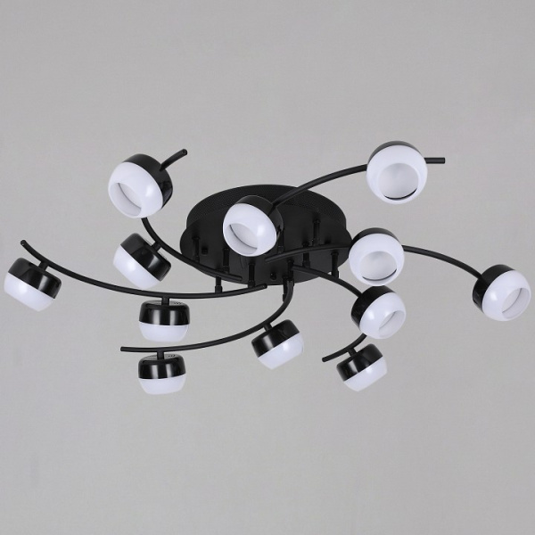 Люстра на штанге Reluce  90590-0.3-12 Black
