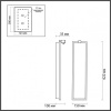 Накладной светильник Odeon Light Stoflake 5078/30WL