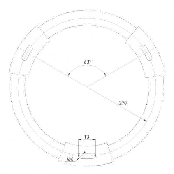 Накладной светильник Arlight RONDO 034821