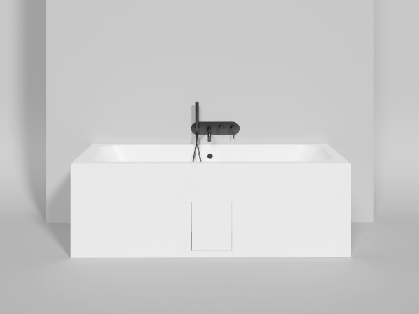 Ванна из искусственного камня Salini Orlanda Axis 170x75 103213MF покраска по RAL полностью