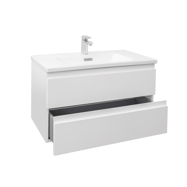 Тумба под раковину 80 см Jacob Delafon Madeleine EB2053-J51 матовый белый