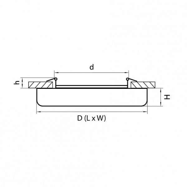 Встраиваемый светильник Lightstar Zocco 221184