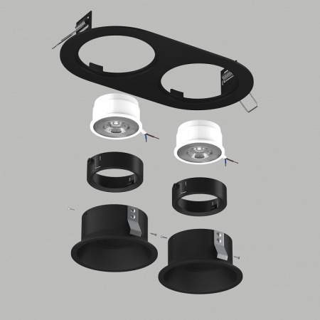 Встраиваемый светильник Lightstar Domino D6570707BMOD