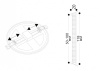 Встраиваемый светильник Arte Lamp Mesura A7973PL-1WH