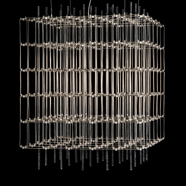 Подвесная люстра O-LUCE Cosmic Glass ячейка 15*15 см 1094011-0