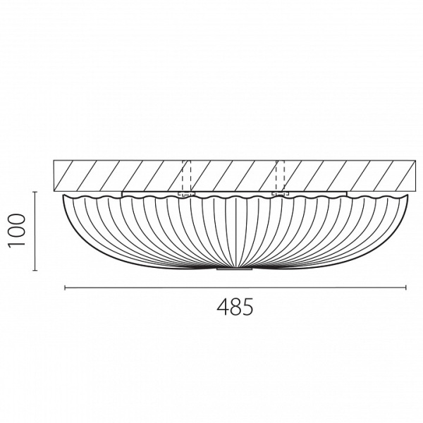 Накладной светильник Lightstar Arco II 225440