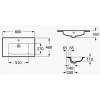 Раковина 80x46 см Акватон Victoria Nord 732799C000