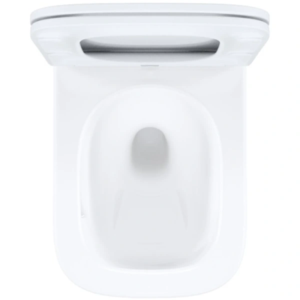 Унитаз подвесной IDDIS Torr TOQFDSEi25 безободковый, торнадо, с сиденьем микролифт, белый