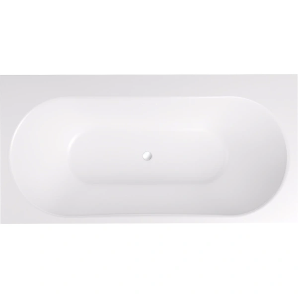 Ванна из литьевого мрамора Timo Anneli Solid Surface ANNELI1800 180x90 см, белый матовый