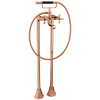 Смеситель для ванны Cisal Cherie CX0042007E розовое золото