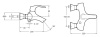 Смеситель для ванны Jacob Delafon SYMBOL E71680-CP
