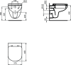 Унитаз подвесной Ideal Standard Tempo T328801