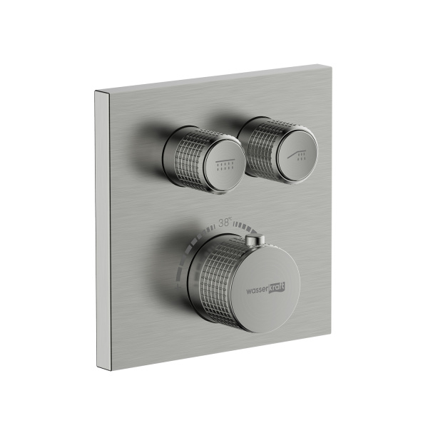 Смеситель для душа WasserKRAFT Wern 4248 Thermo сталь