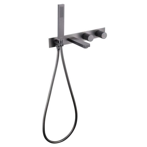 Смеситель для ванны Abber Rund AF8730NG сталь