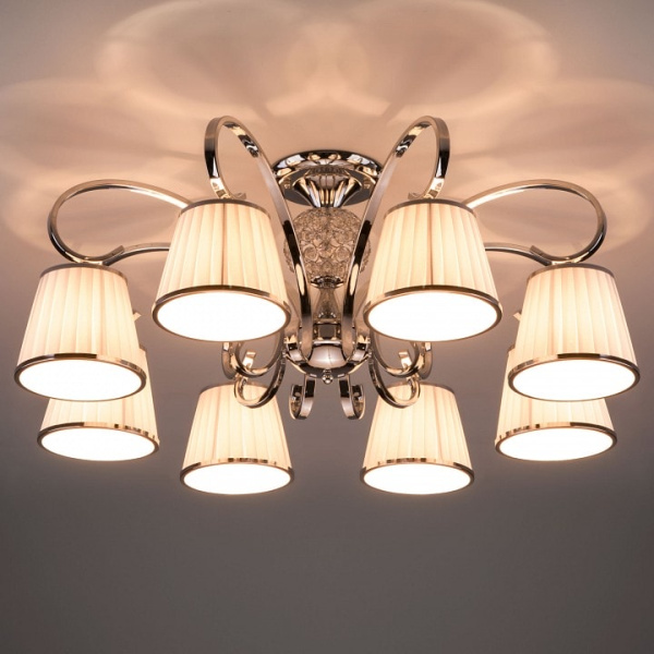 Потолочная люстра Eurosvet Tessa 60088/8 хром