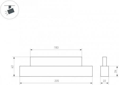 Накладной светильник Arlight MAG-ORIENT 049996