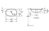 Раковина Villeroy&Boch O'novo 41625001